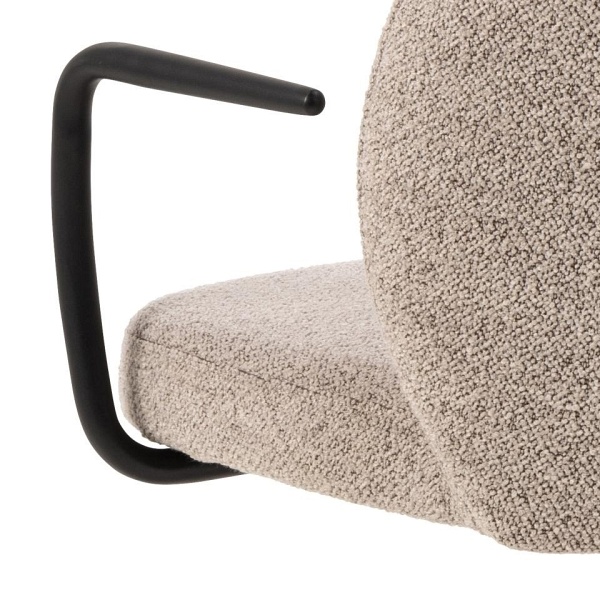 Fotel biurowy Patricia beżowy Monza 60 - ACTONA